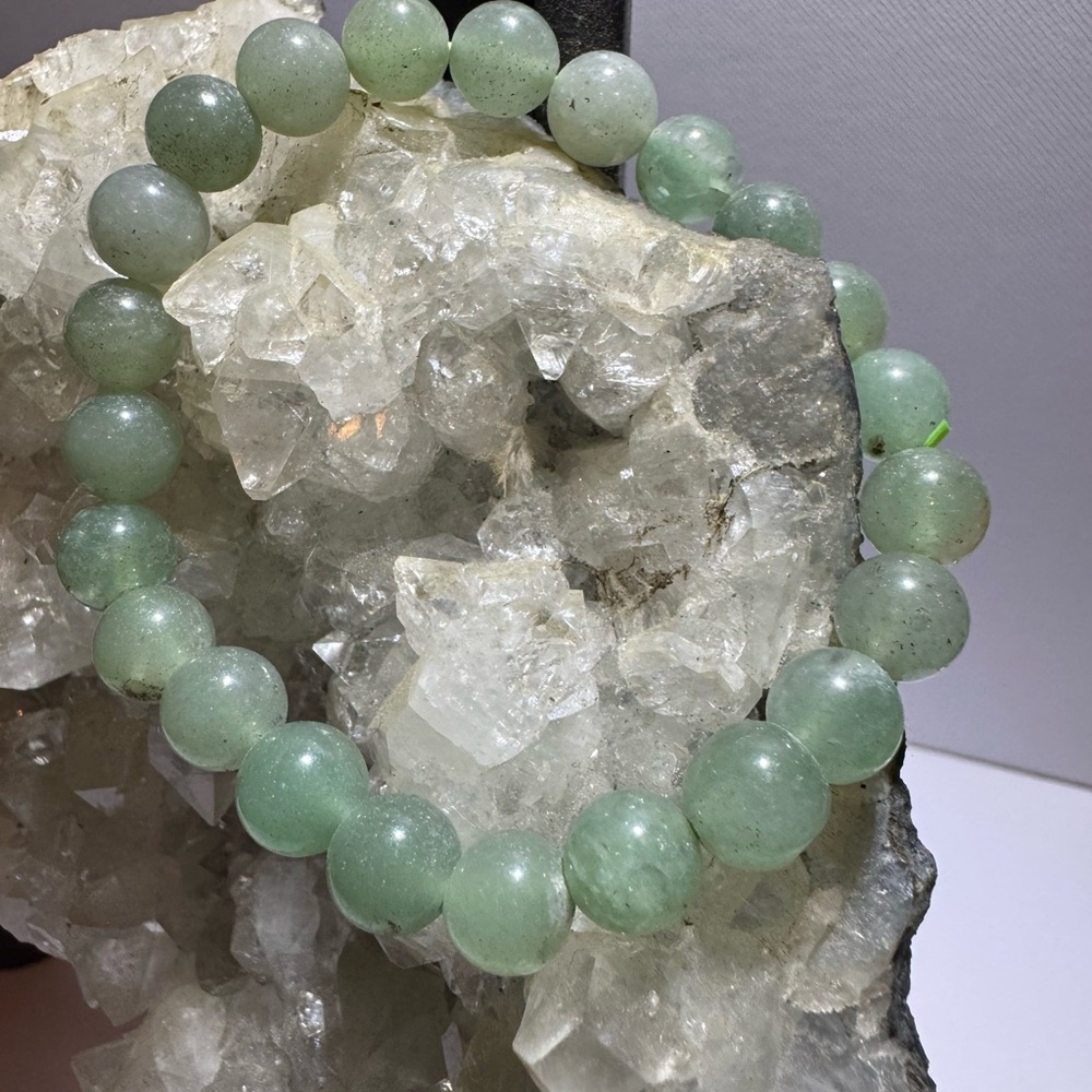 Adventurine Healing Crystal Bracelet - standard size